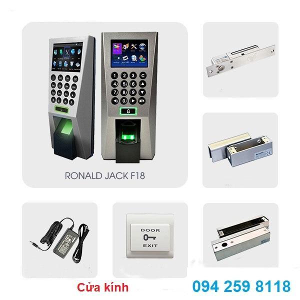 Máy chấm công kiểm soát cửa F18