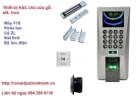 Máy chấm công kiểm soát cửa F18