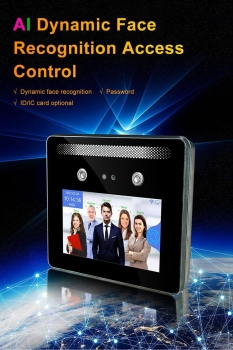 Máy chấm công nhận diện khuôn mặt tầm xa kết hợp nhận diện 5 người/ lượt